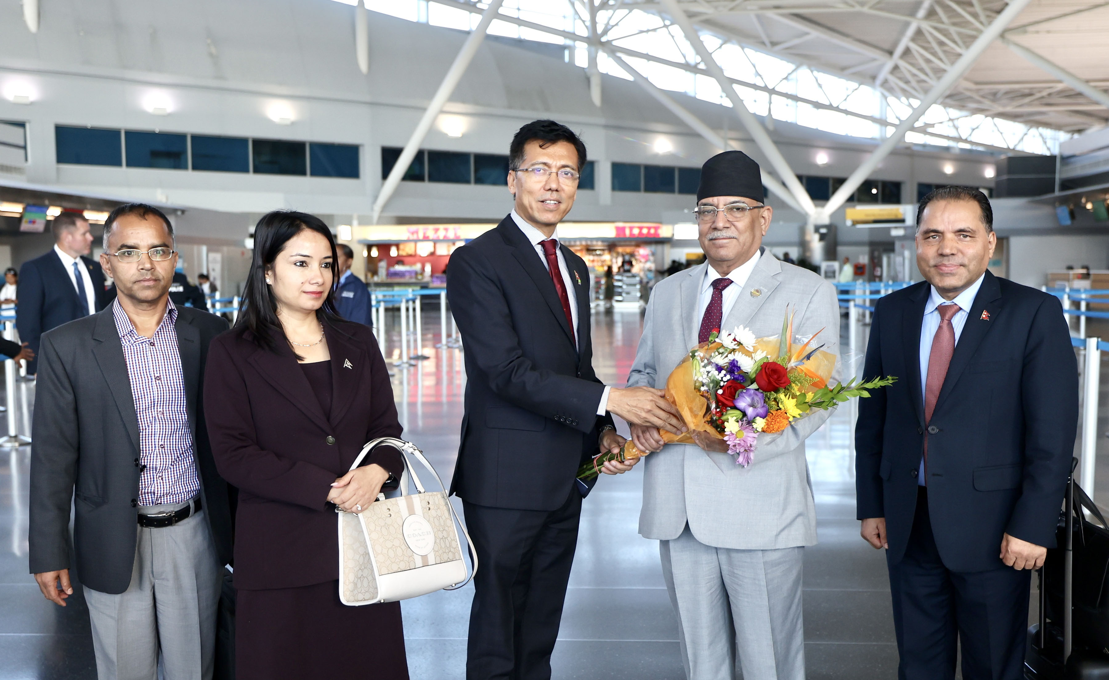 प्रधानमन्त्री प्रचण्ड न्यूयोर्कमा